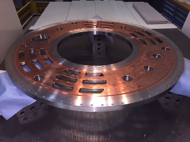 Custom flange for University of Washington’s nuclear fusion research program