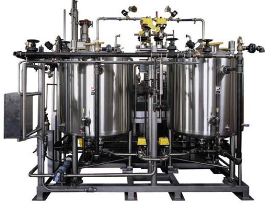 mixing skid systems